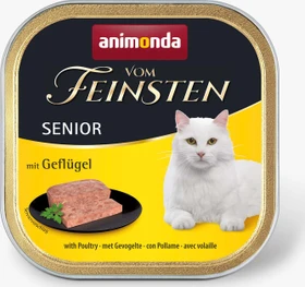 animonda Vom Feinsten, Senior, mit Geflügel, 3.20kg (32x 100g)