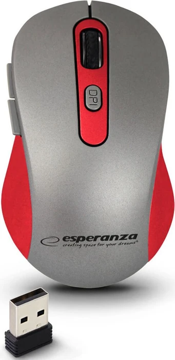 Esperanza Adara Wireless rot, USB