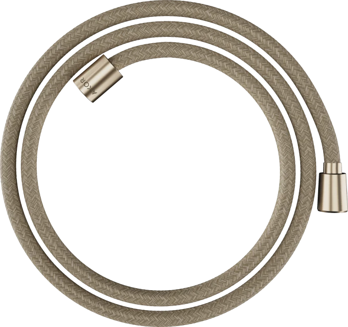 Hansgrohe AXOR ShowerSolutions Textilbrauseschlauch 1.60m mit konischer und zylindrischer Mutter brushed bronze