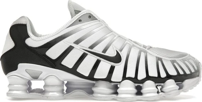 Nike Shox TL white/metallic platinum/black (Herren)
