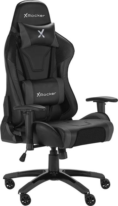 X Rocker Agility Esports Gamingstuhl, Carbon schwarz