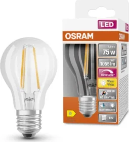 Osram Ledvance Superstar+ Classic A FIL 75 7.5W/927 E27