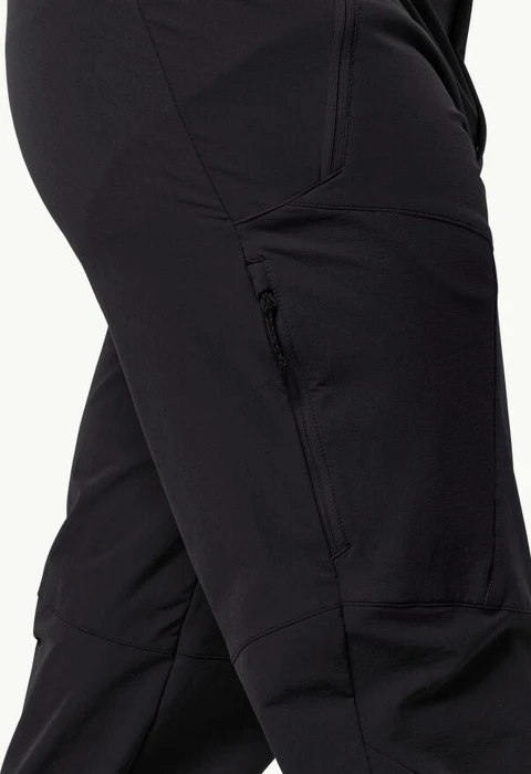 Jack Wolfskin Glastal Winter Hose lang schwarz (Herren)