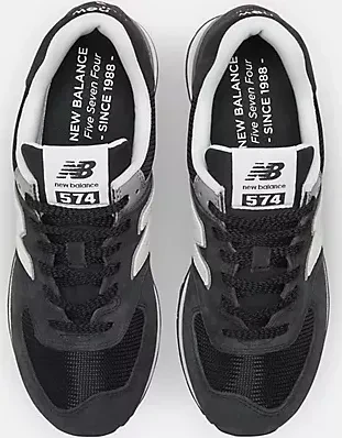 New Balance 574 schwarz/grau (U574LL2)