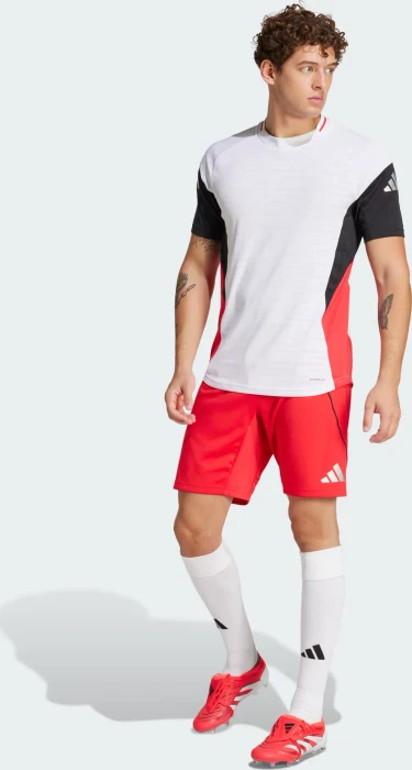 adidas Tiro 25 Pro Training Trainingshose kurz pure ruby (Herren)