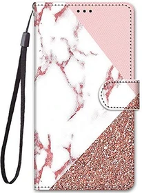 Nodigo Flip Case Marmor für Xiaomi Poco X3 Pro