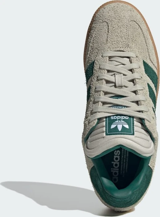 adidas Samba XLG putty grey/collegiate green/gum