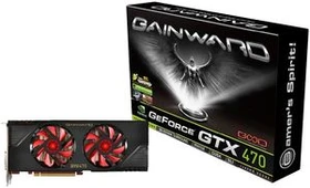 Gainward GeForce GTX 470 Good Edition, 1.25GB GDDR5, 2x DVI, HDMI, DP (1077)