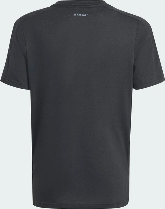 adidas Training Aeroready Funktionsshirt kurzarm black/reflective silver (Junior)