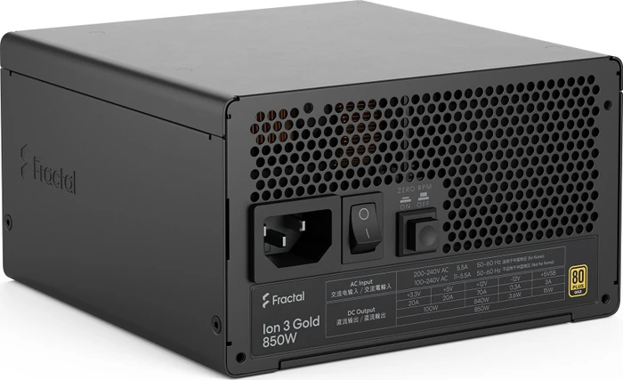 Fractal Design Ion 3 Gold 850W, ATX 3.1