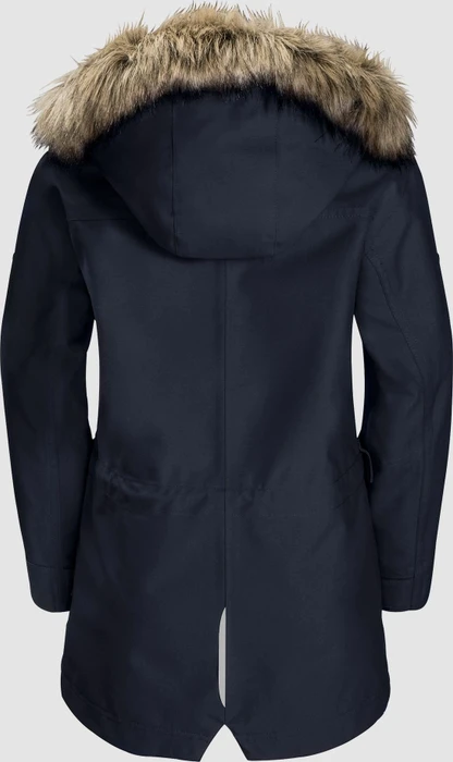 Jack Wolfskin Boys Elk Island 3in1 Funktionsmantel night blue (Junior)