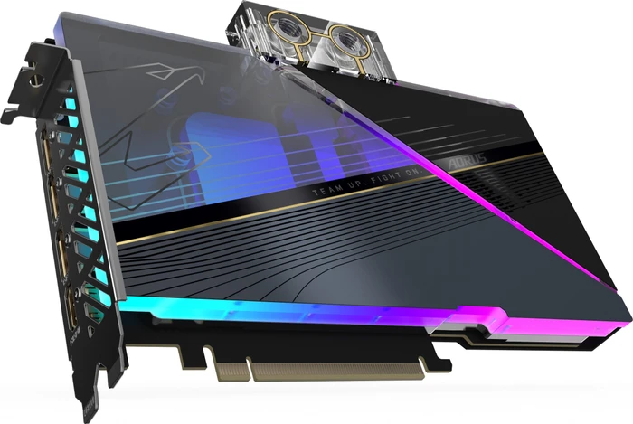 GIGABYTE AORUS GeForce RTX 4080 Xtreme Waterforce WB 16G, 16GB GDDR6X, HDMI, 3x DP