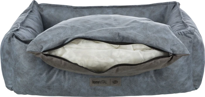 Trixie Vital Bett Calito, 80x60cm, blau/grau