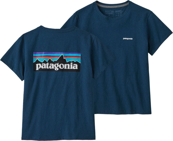Patagonia P-6 Logo Responsibili-Tee T-Shirt kurzarm tidepool blue (Damen)