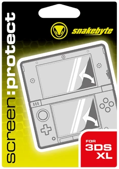 Snakebyte Nintendo 3DS XL screen:protect Bildschirmschutzfolie (DS)