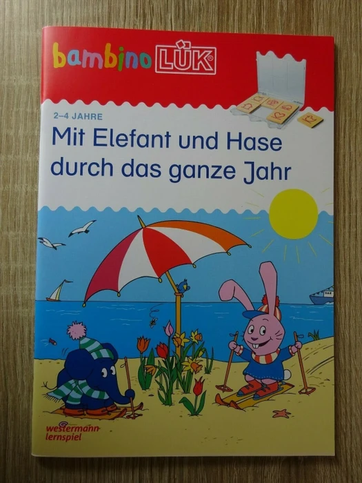 bambino LÜK Wahrnehmung und Konzentration Mit Elefant und Hase durch das ganze Jahr