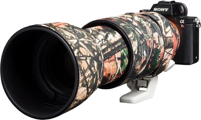EasyCover Objektivschutz für Sony FE 100-400mm F4.5-5.6 GM OSS Wald camouflage
