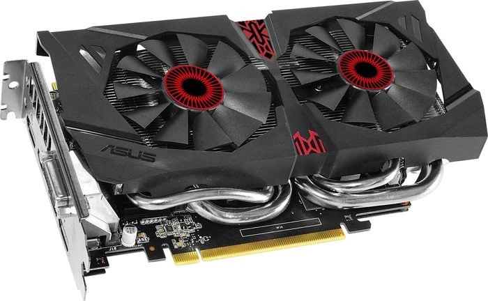 ASUS Strix GeForce GTX 960 OC, STRIX-GTX960-DC2OC-4GD5, 4GB GDDR5, DVI, HDMI, 3x DP