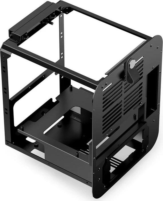 Jonsbo Jonsplus BO 100, schwarz, Glasfenster, Mini-ITX
