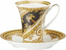 Rosenthal Versace I love Baroque Espresso-/Mokkatasse mit Untertasse 90ml, 2-tlg.