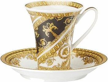 Rosenthal Versace I love Baroque Espresso-/Mokkatasse mit Untertasse 90ml, 2-tlg.