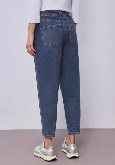 Street One Karlie Barrel Leg Jeans medium blue washed (Damen)