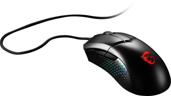 MSI Clutch GM51 Lightweight Gaming Mouse schwarz, USB