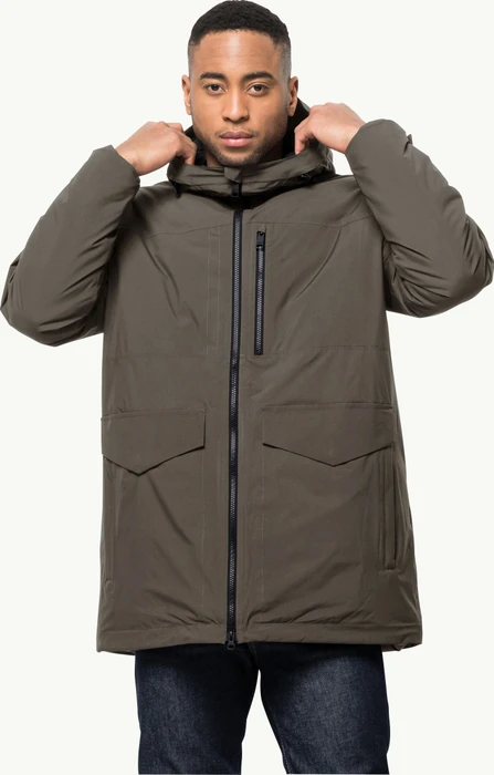Jack Wolfskin Koenigsbau Parka Funktionsjacke cold coffee (Herren)