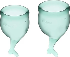 Satisfyer Feel Secure Set 15ml & 20ml dunkelgrün, 1 Stück