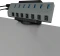 RaidSonic IB-MSA106-HH USB Hub- & Steckdosenleistenhalterung Vorschaubild