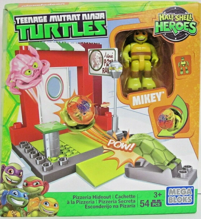 Mattel Mega Bloks Teenage Mutant Ninja Turtles Half-Shell Heroes Pizzeria-Versteck