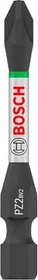 Bosch Professional PRO Impact Pozidriv Bit 1/4", PZ2x55mm, 15 Stück
