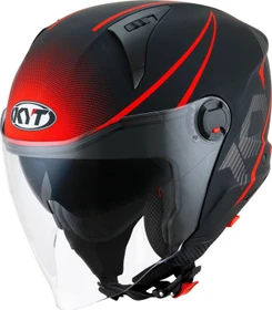 KYT D-City Lucent matt schwarz/grau/rot