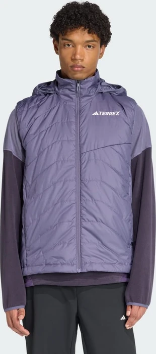 adidas Terrex Multi Climawarm Insulated Hooded Weste preloved violet (Herren)