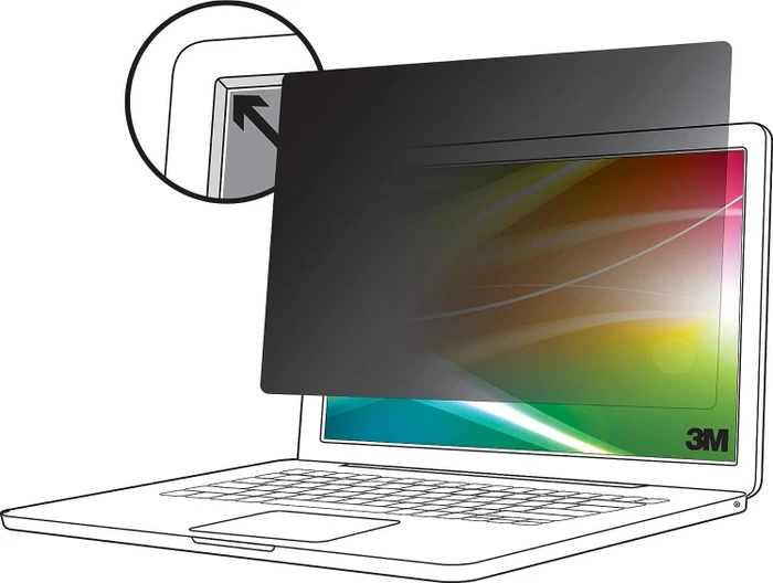 3M BP125W9B Privacy Filter 12.5" 16:9