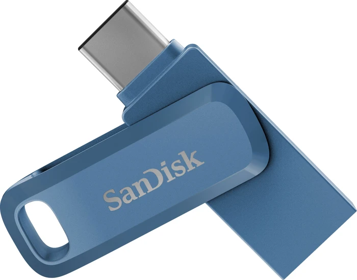 SanDisk Ultra Dual Drive Go USB Type-C 32GB blau, USB-A + USB-C, USB 3.2 Gen 1×1