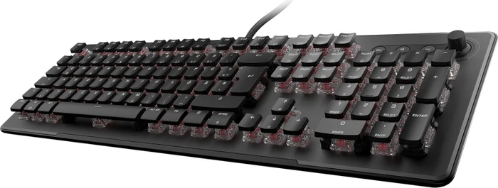 Turtle Beach Vulcan II Max, schwarz, LEDs RGB, TITAN II OPTICAL RED, USB, DE