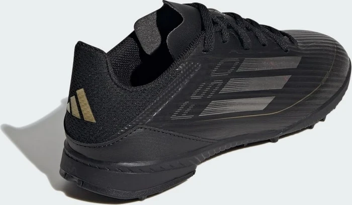 adidas F50 League TF core black/iron metallic/gold metallic (Junior)