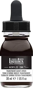 Liquitex Professional Acrylic Ink transparent burnt umber, 30ml