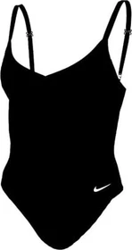 Nike V-Neck One Piece Badeanzug schwarz (Damen)