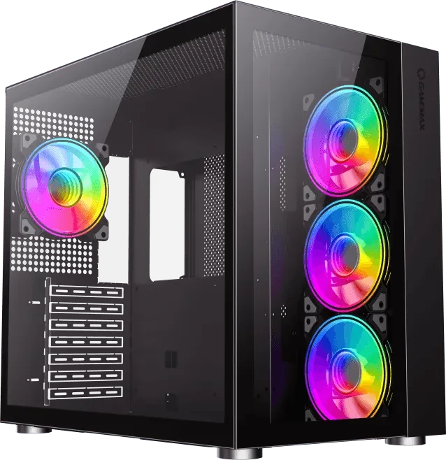 GameMax Infinity Black, Glasfenster