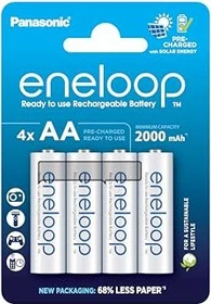 Panasonic eneloop (Gen 5) Mignon AA NiMH 2000mAh, 4er-Pack
