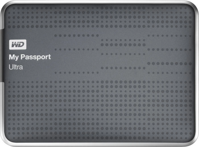 Western Digital WD My Passport Ultra titan 2TB, USB 3.0 Micro-B