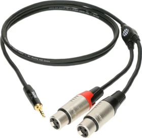 Klotz MiniLink 3.5mm Klinke/2x XLRf 3.0m