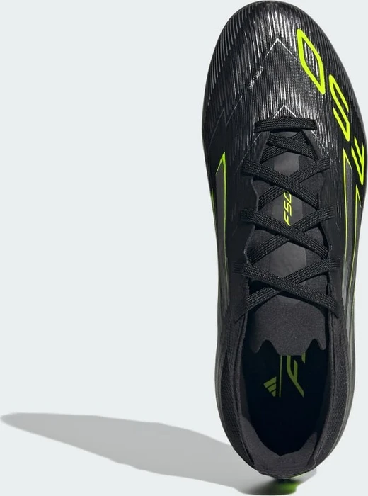 adidas F50 Elite FG core black/iron metallic/lucid lemon (Junior)