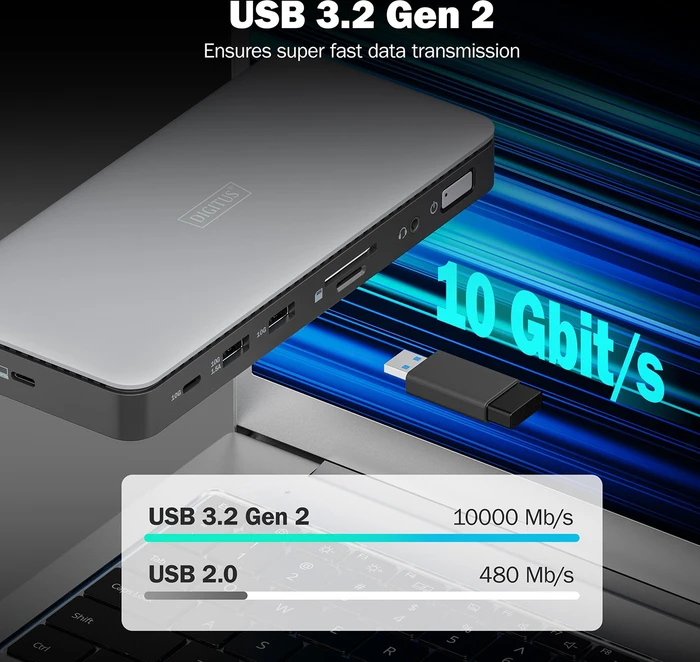 Digitus USB-C Docking Station 11-Port, USB-C 3.1 [Buchse]