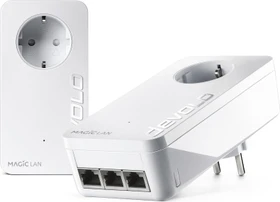 devolo Magic 2 LAN triple Starter Kit, G.hn, 3x RJ-45, 2er-Pack