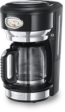 Russell Hobbs Retro Glas classic noir