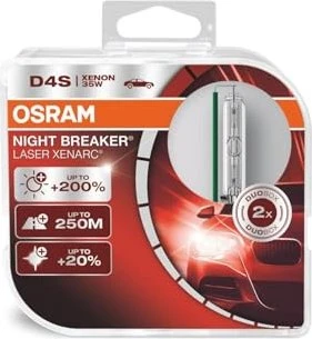 Osram Night Breaker Laser D4S 35W +150%, 2er-Pack Box