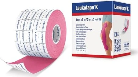 BSN medical Leukotape K rosa, 5cm x 5m, 1 Stück